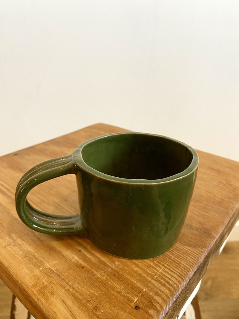 Tasse anse verte