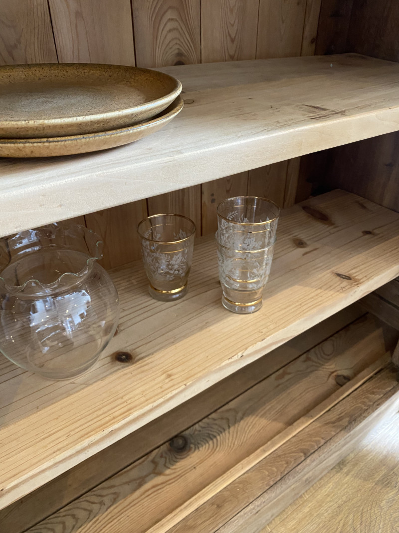 buffet bas, faible profondeur