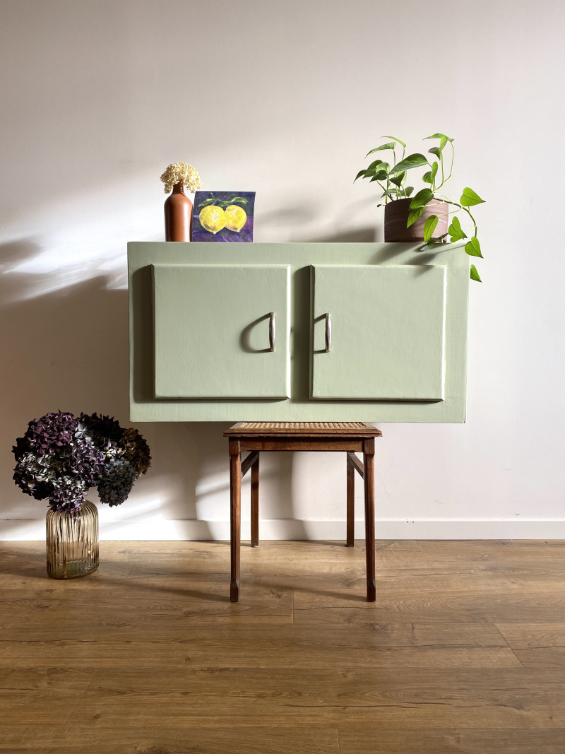 meuble de rangement haut vintage